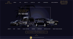 Desktop Screenshot of miamifl-limo.com